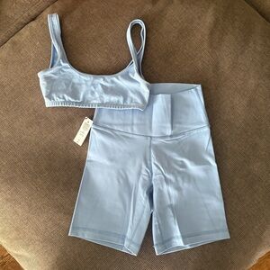 TnaLIFE Bra Top and Bike Short Set